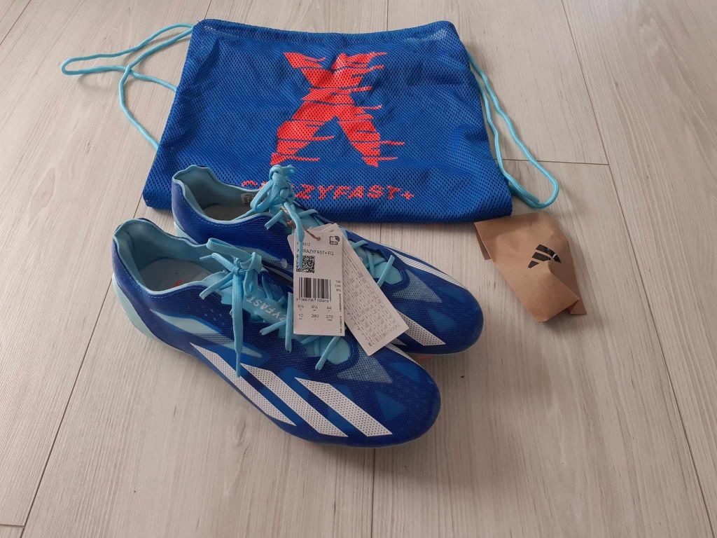 Profesjonalne buty piłkarskie korki Adidas X Crazyfast+ FG r.44