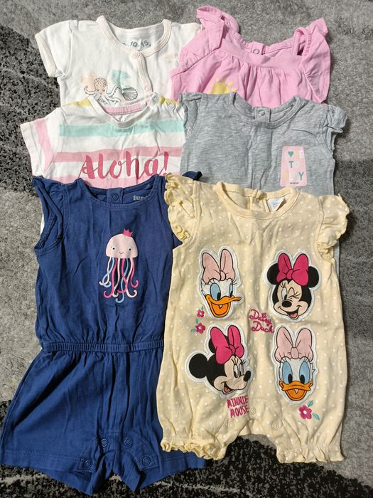 Rampersy 6szt zestaw komplet