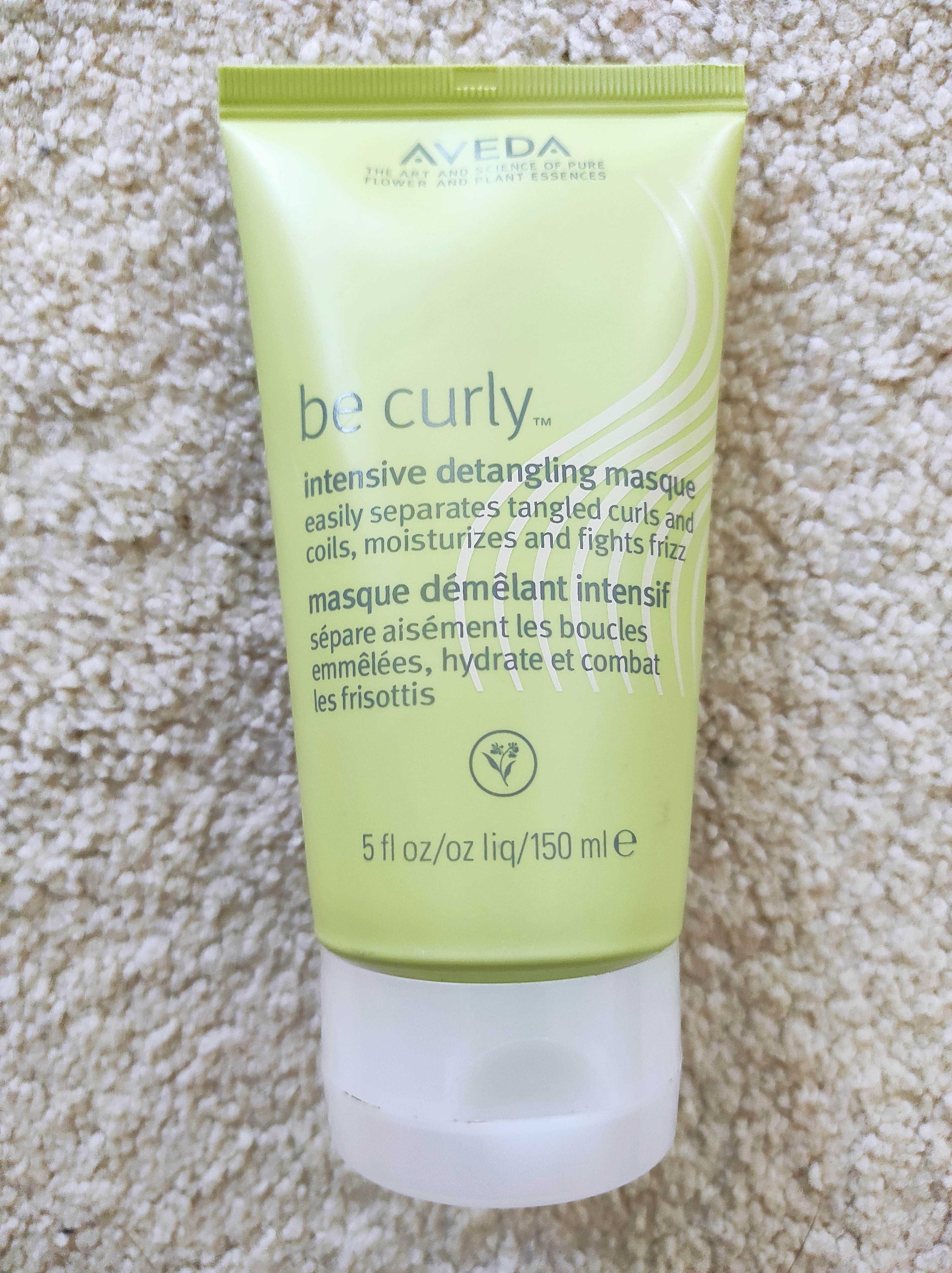 Aveda be curly conditioner 200 ml + intensive detangling masgue 150 ml