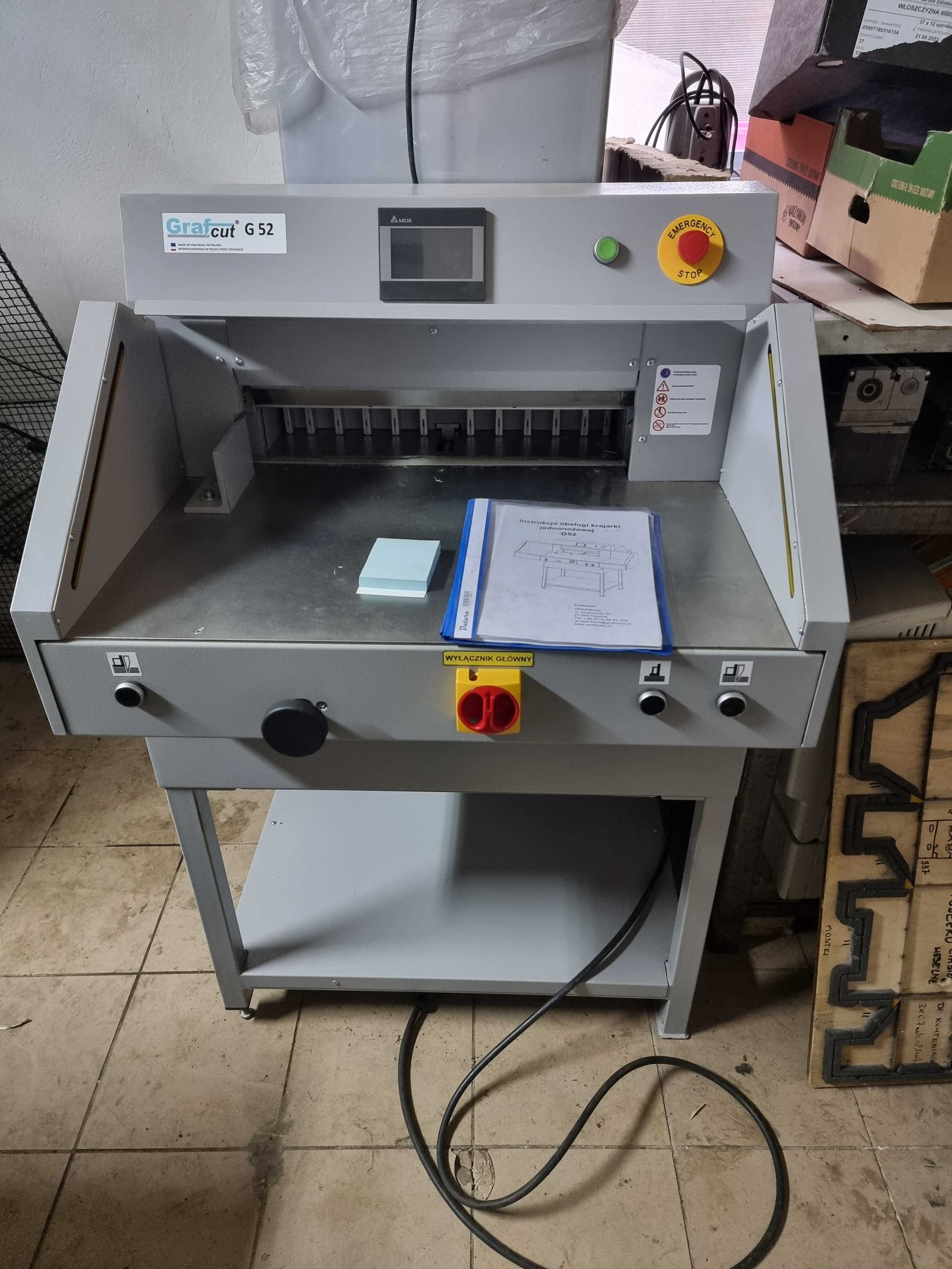 Gilotyna GrafCut G52 (jednonożowa z programatorem)
