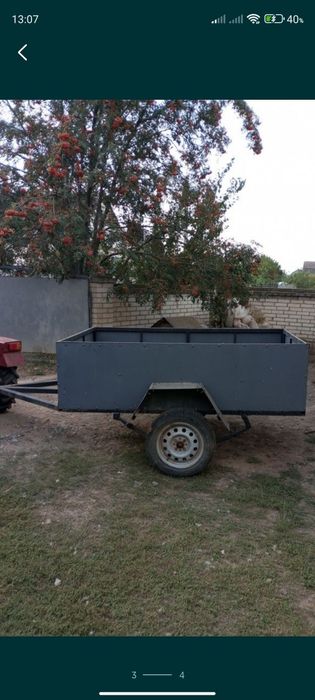 Продам саморобний прицеп
