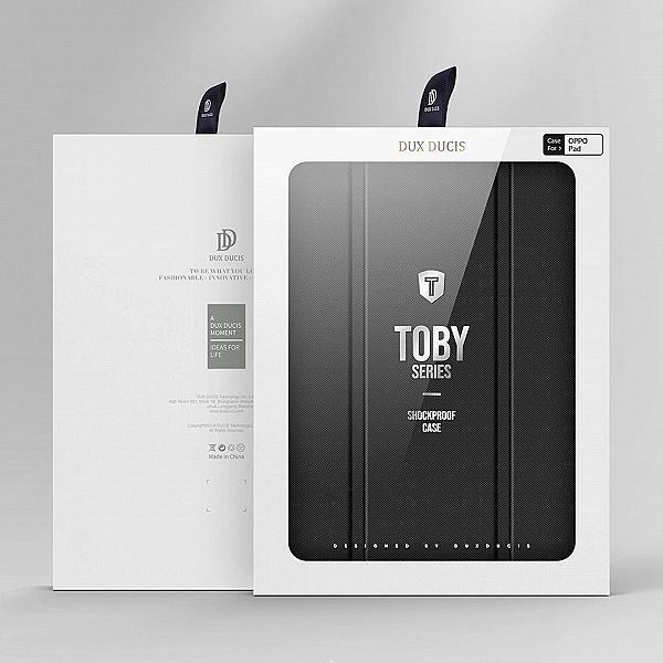 Dux Ducis Toby pancerne etui z klapką Smart Case do Oppo Pad z uchwyte