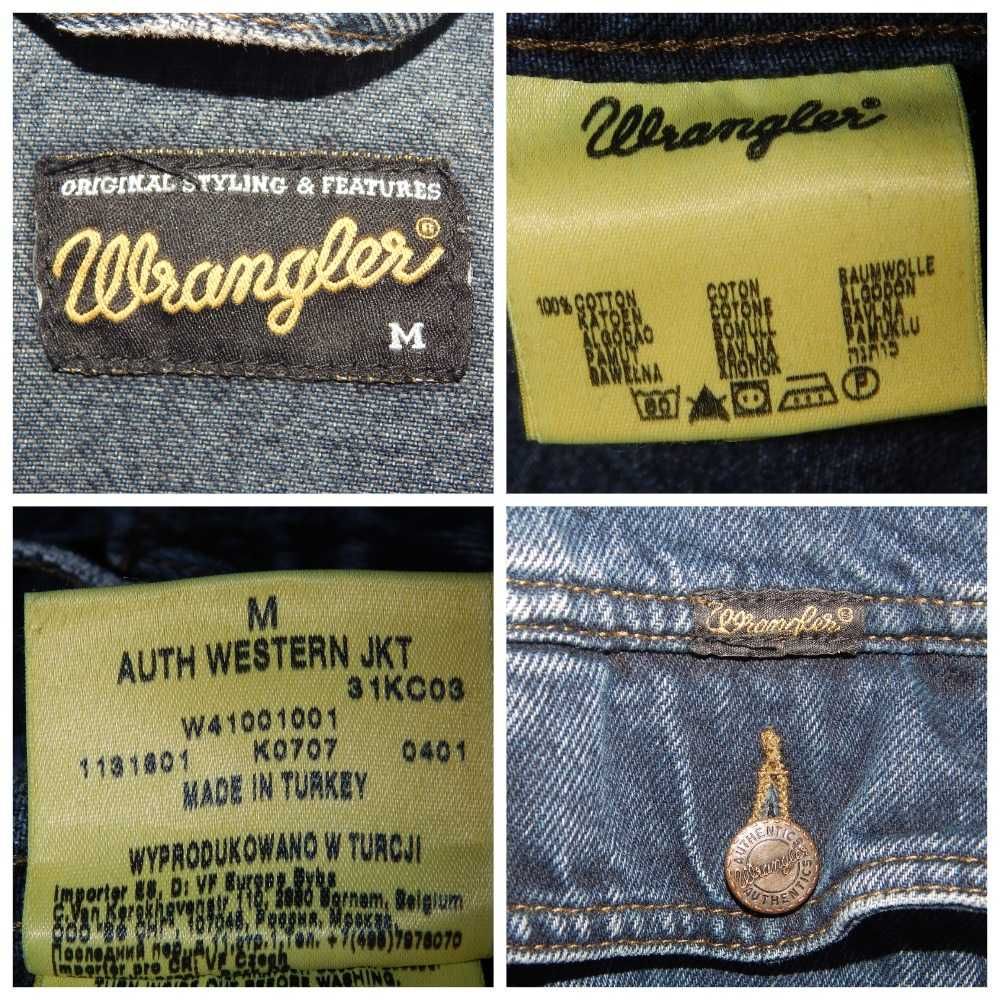 Джинсовая куртка WRANGLER Authentic JKT Denim Trucker Jacket. Size М