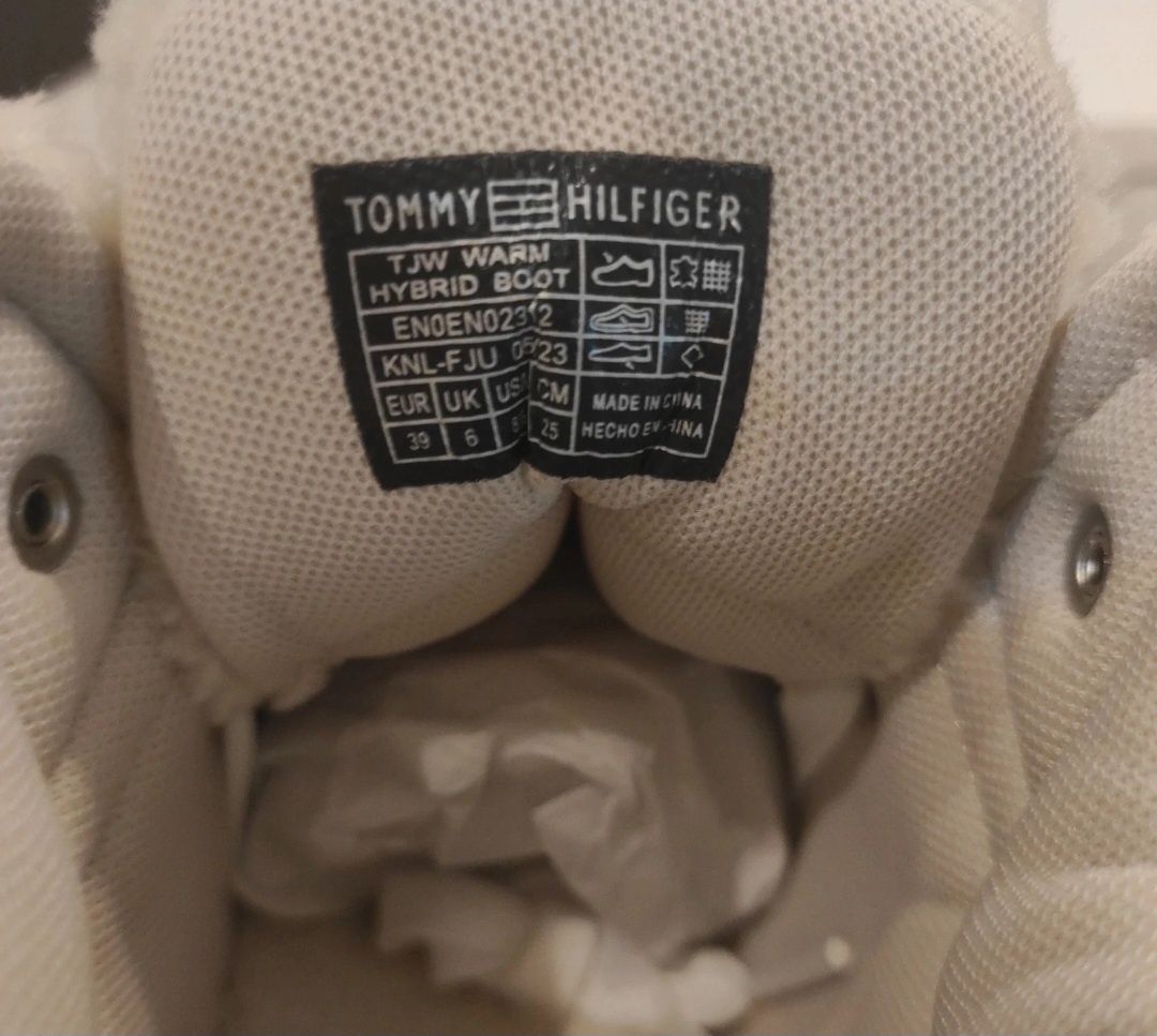 buty zimowe śniegowce sneakersy Tommy Hilfiger