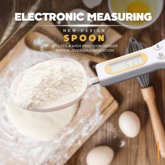 Colher - balança electrónica de cozinha - Novo