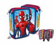 Potrójny Piórnik Z Wyposażeniem Spiderman Spider -