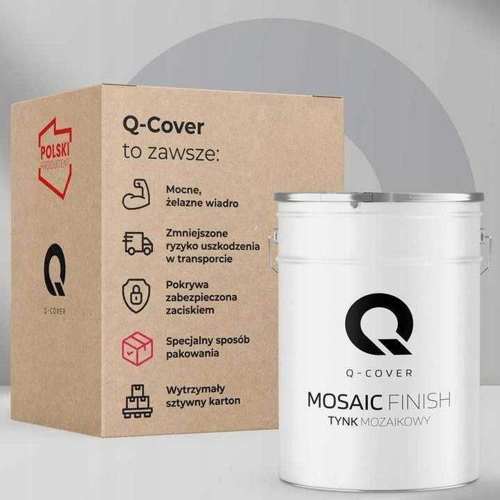 Tynk Mozaikowy 25kg dekoracyjny prosto od producenta dostawa gratis