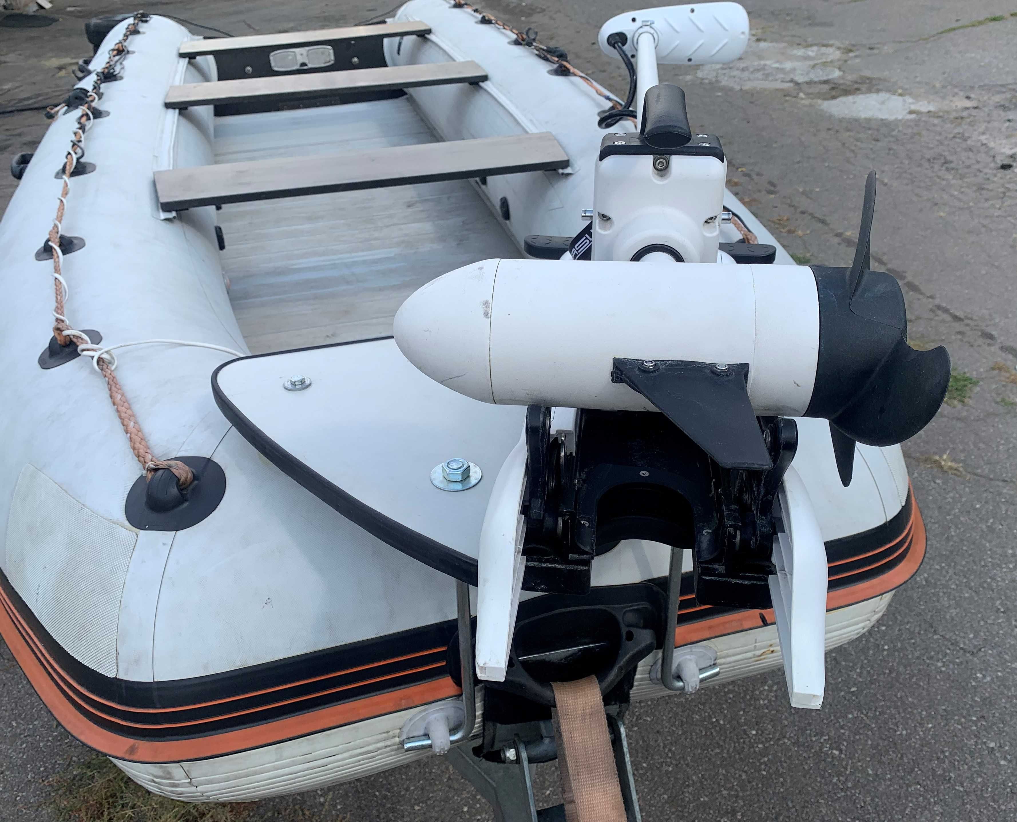 Човен Колібрі 450 DSL + Mercury 30 + лафет + Haswing + Humminbird