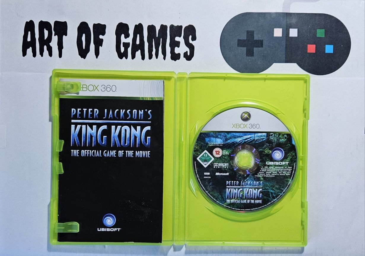 Gra Peter's Jackson's King Kong Xbox 360 Komplet 3xA KingKong