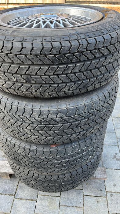 Alufelgi MSW 1956M 15 cali 5x112 letnie koła klasyczne oldtimer merced