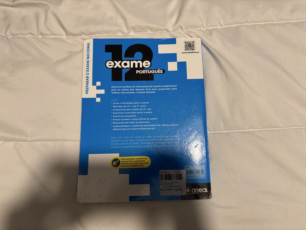 Manual de exame de português 2025