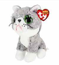 Ty Inc. 36581. Fergus - szary kot. Ty Beanie Boos