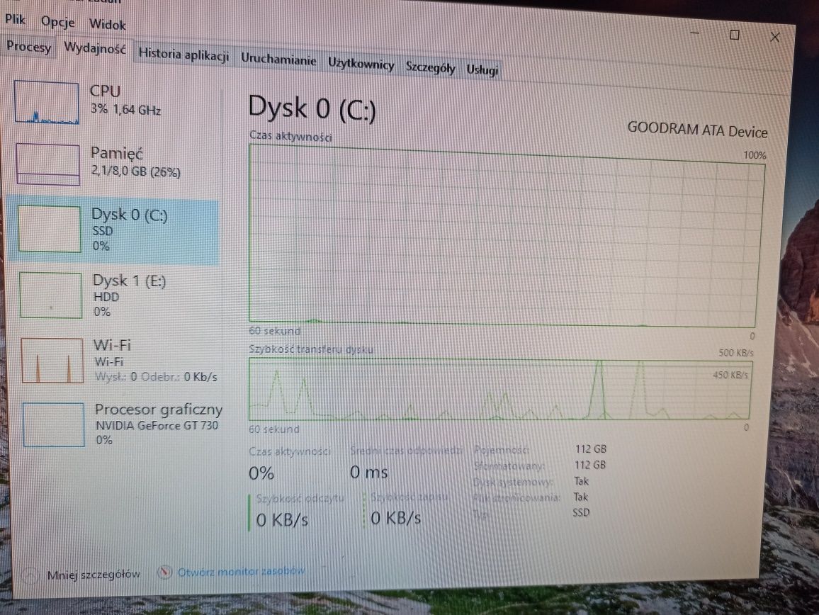 Komputer stacjonarny PC do nauki internetu filmów