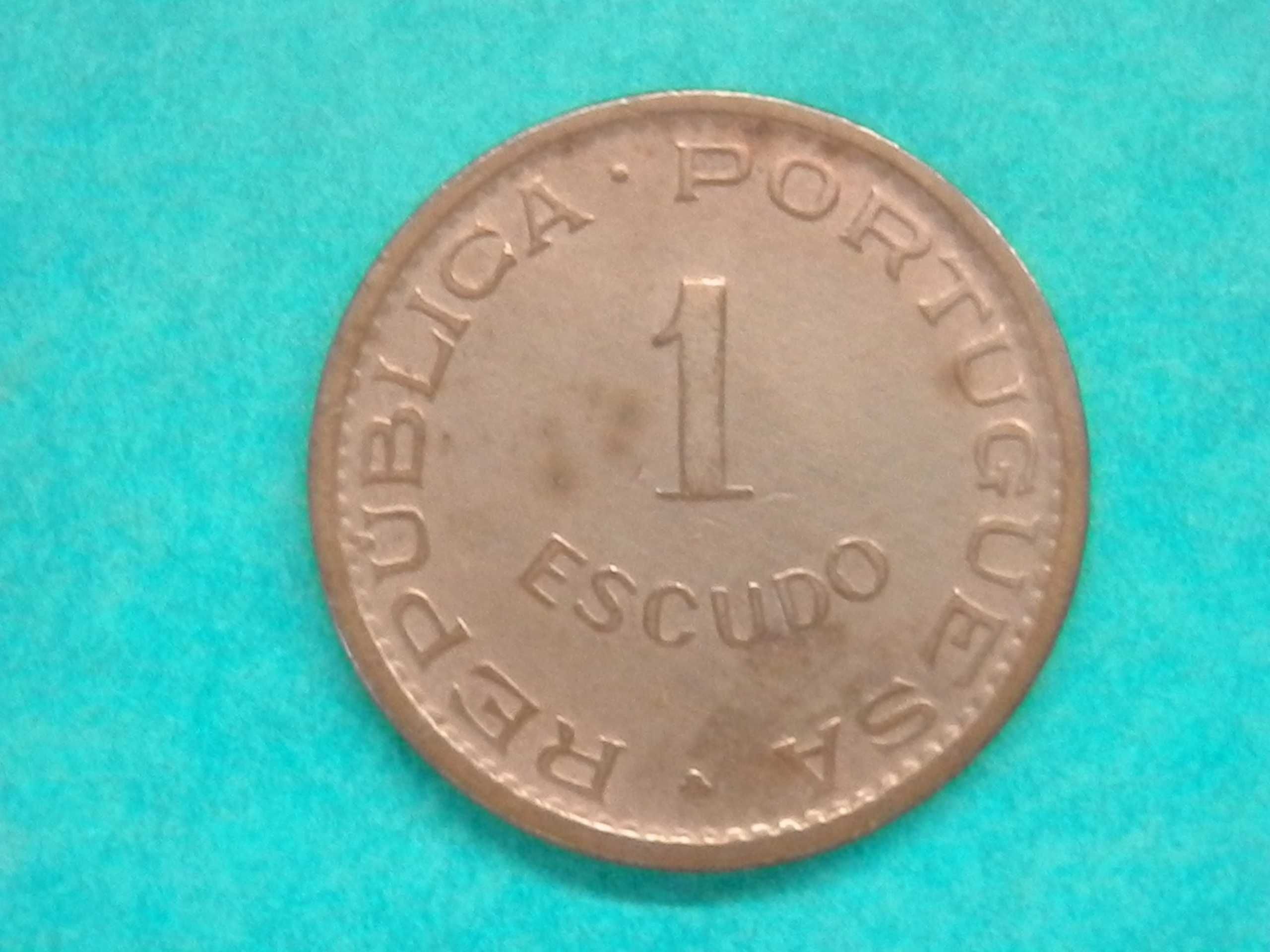 508 - Moçambique: 1 escudo 1957 bronze, por 9,00