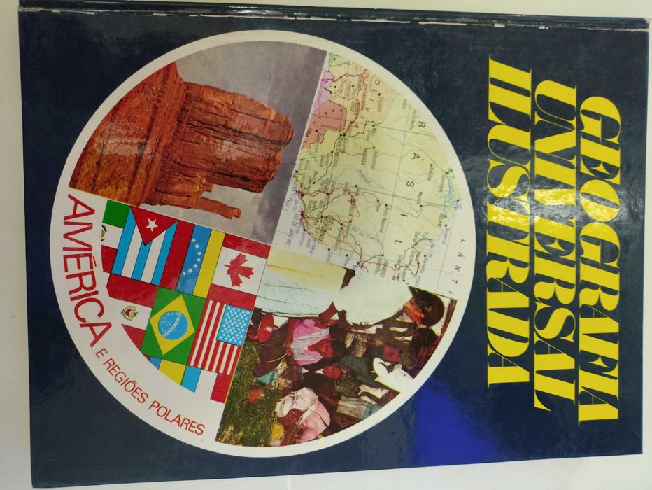 Livros Geografia Universal Ilustrada - 4 Vol.Circulo de Leitores 1980