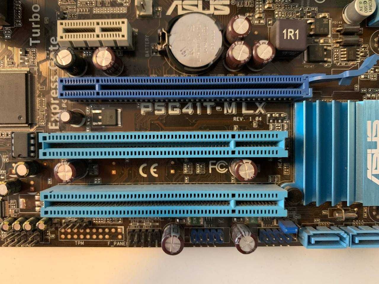 4 ЯДЕРНЫЙ КОМПЛЕКТ Asus P5G41T-M LX,Intel Core 2 Quad Q9400,4gb DDR3