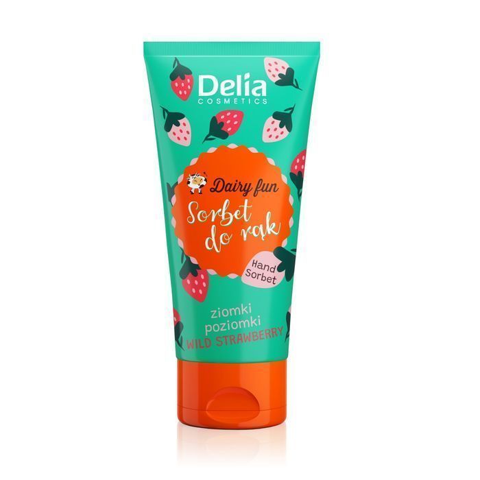 Delia Dairy Fun Sorbet Do Rąk Ziomki Poziomki 50Ml (P1)