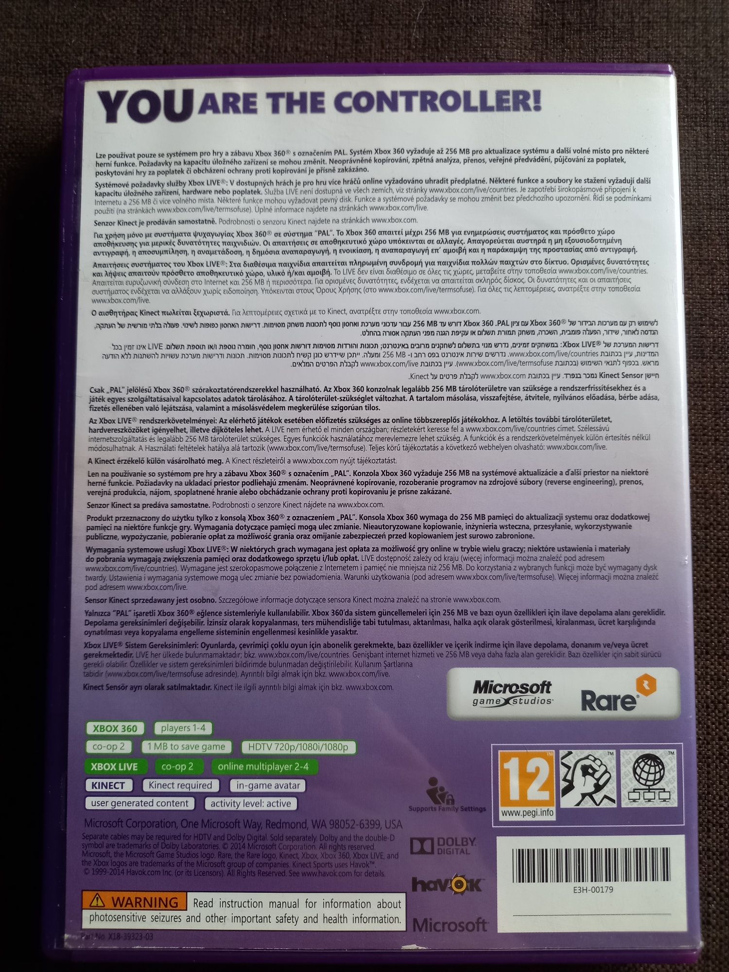 Gra Kinect Sports sezon 1 na konsolę xbox360 Sport cz.1