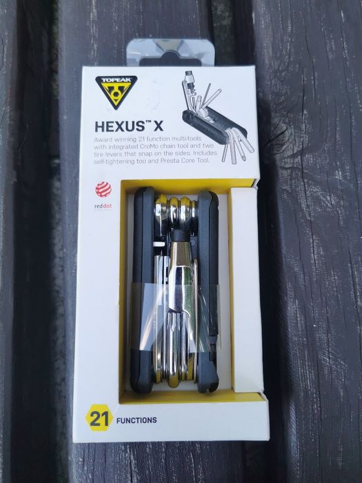 Topeak Hexus X multitool 21 funkcji NOWY prezent