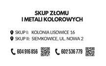 SKUP ZŁOMU i metali kolorowych