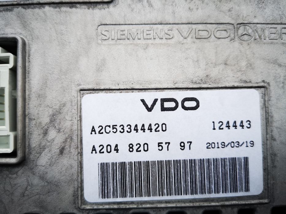 Магнітола А204 Мерседес