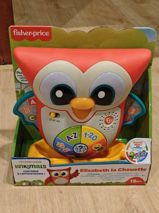 Linkimals interaktywna edukacyjna Sowa Fisher Price