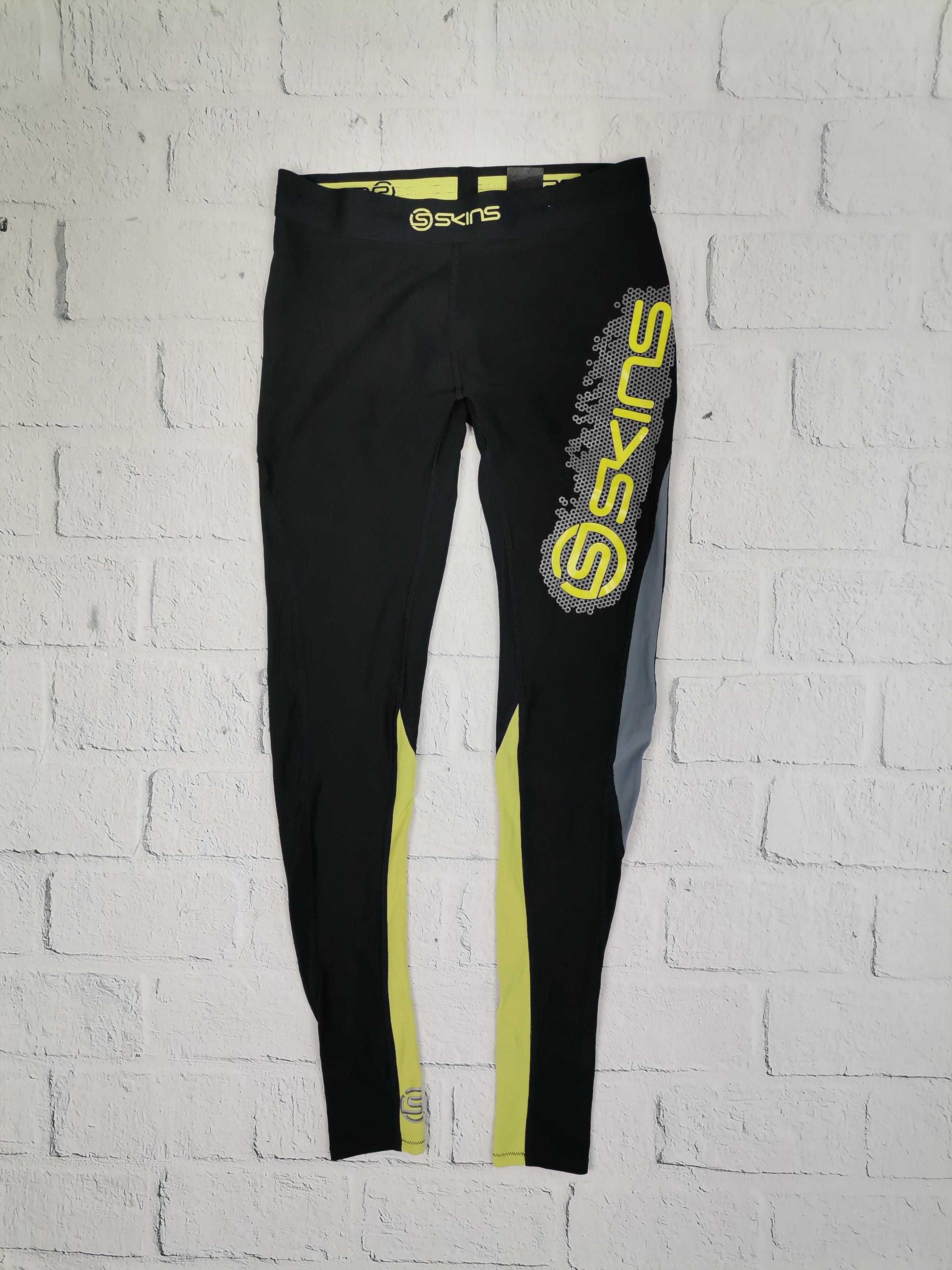 SKINS DNAMIC Compression Legginsy Getry Spodnie Damskie S 36