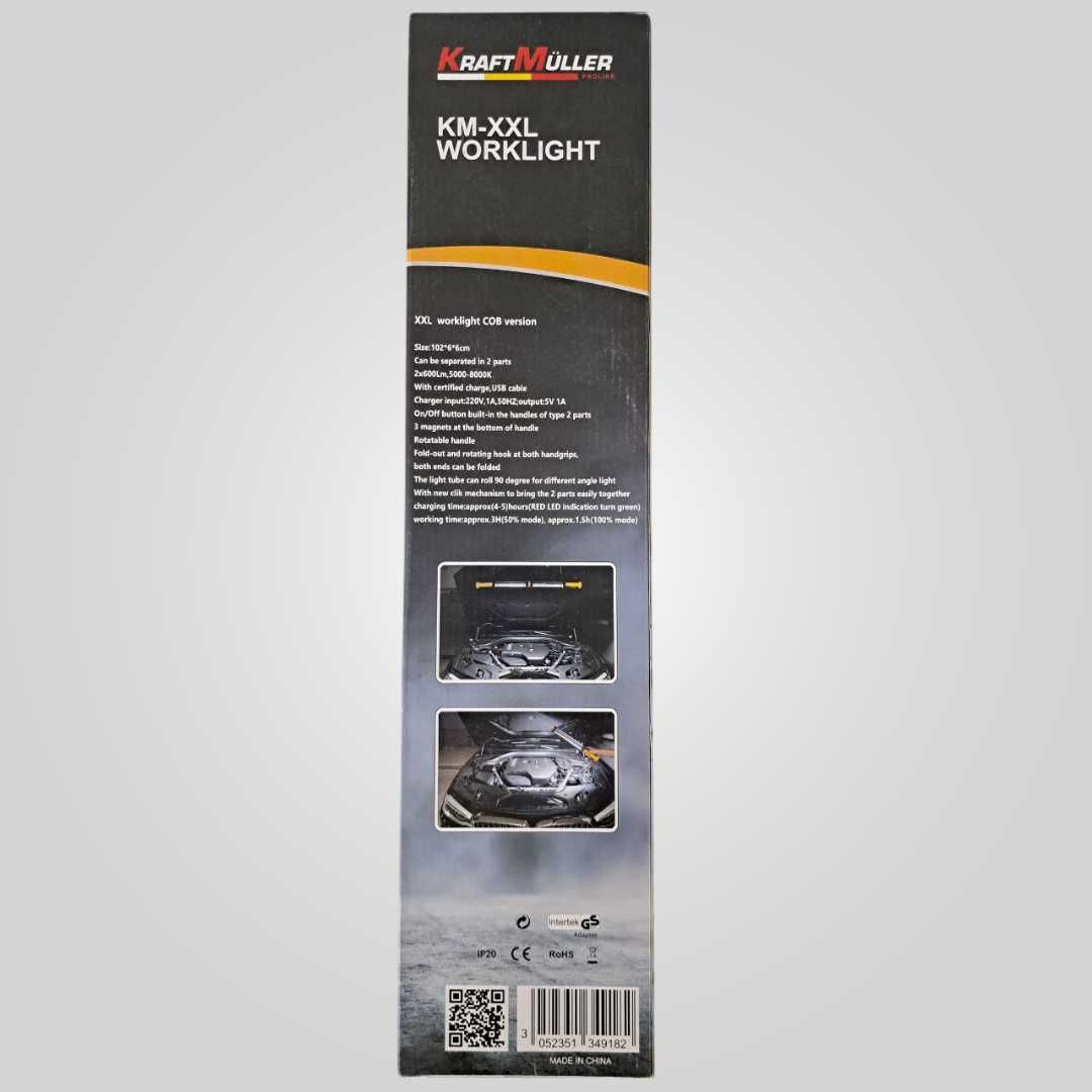 Lampa warsztatowa LED KraftMuller KM-XXL COB 1200lm składana