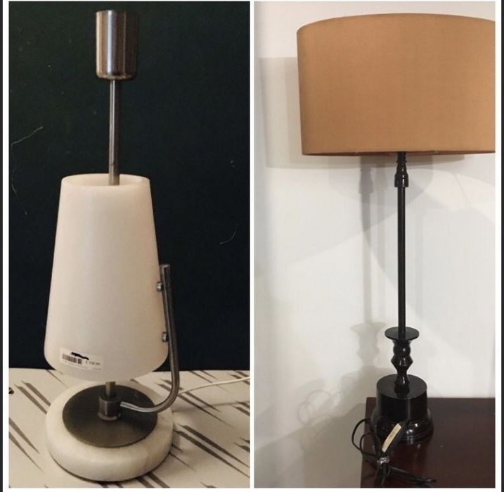 Candeeiro NOVO luxo design Inox Pedra Vidro - NOVO c etiqueta