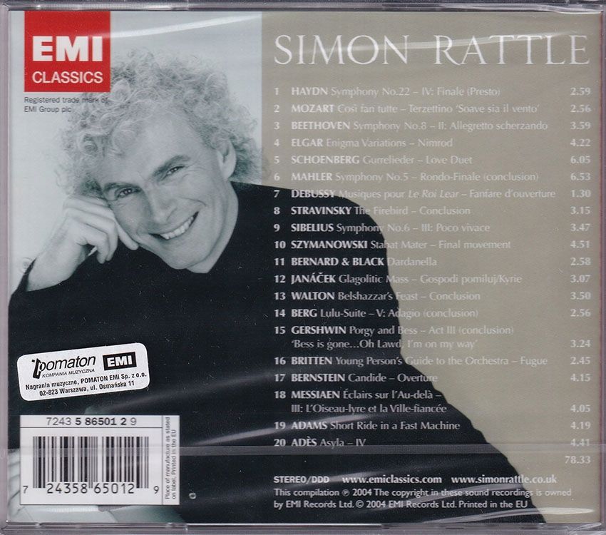 Simon Rattle - On EMI Classics - CD