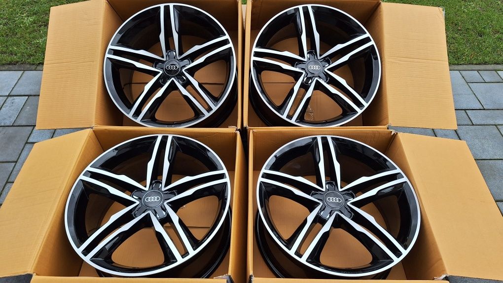 Nowe Alufelgi 5x112 R18 Audi A4 A6 C7 Q5 Skoda Superb Kodiaq Octavia V