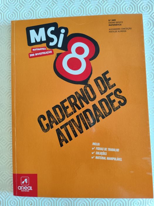 Caderno de atividades de matemática 8⁰ano