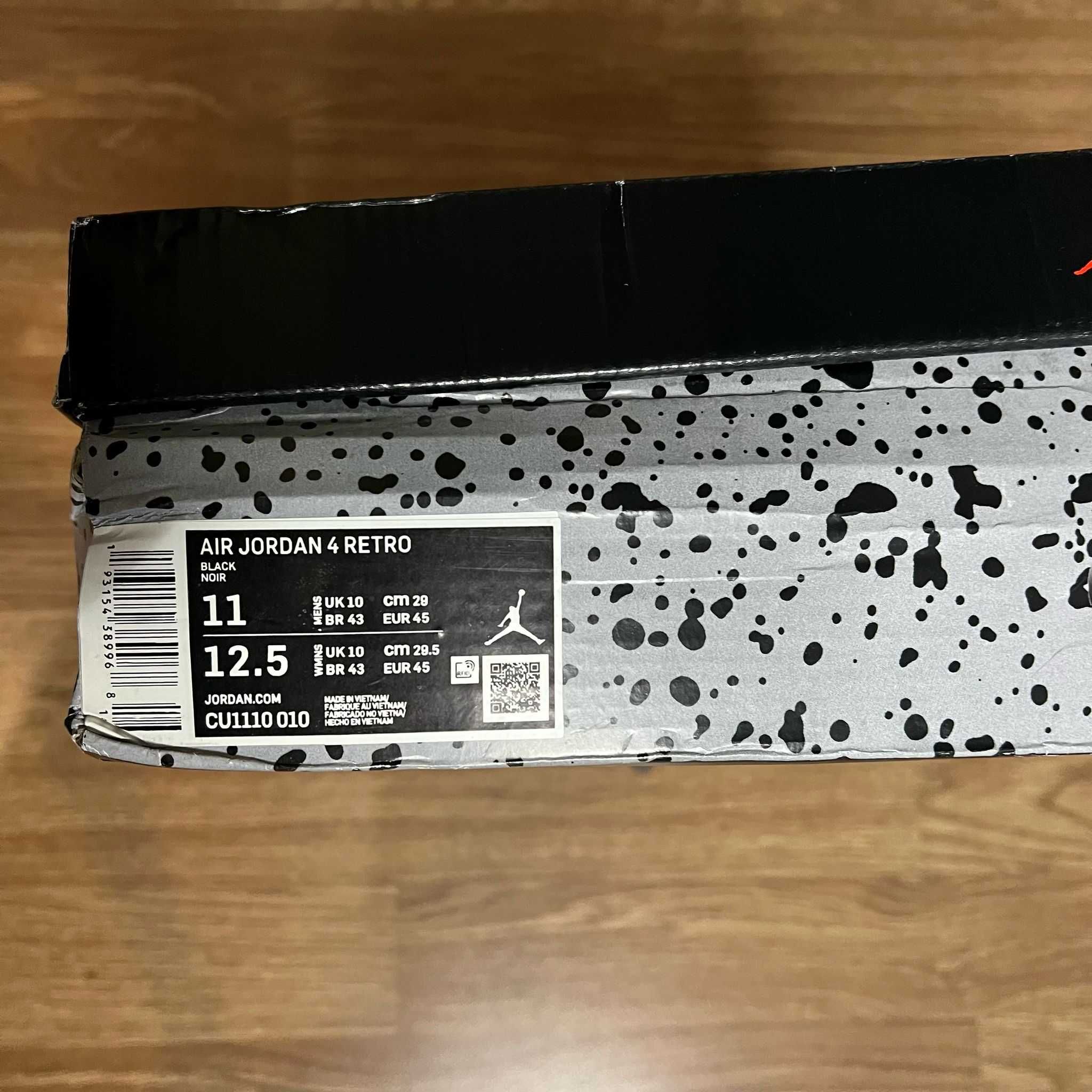 Sapatilhas Jordan 4 Tam. 45