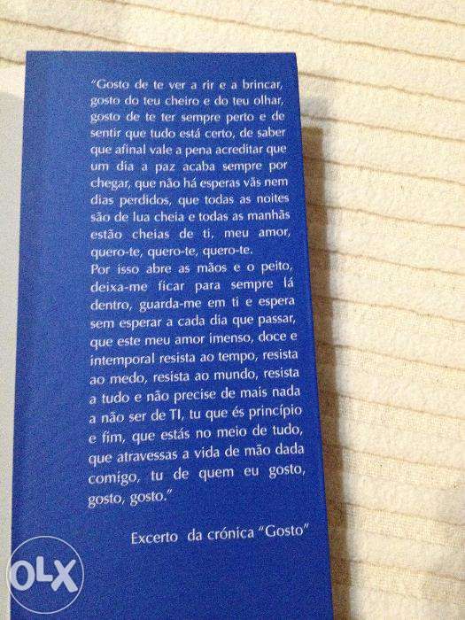 Livro "As Crónicas da Margarida" Margarida Rebelo Pint