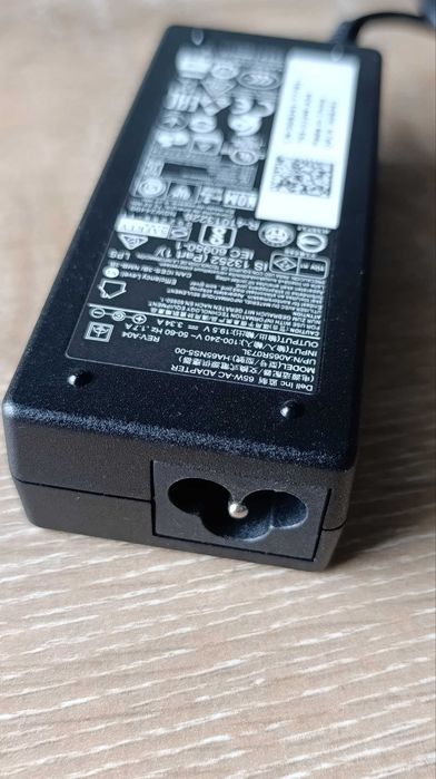 Блок живлення Dell 65W (19,5V 3.34A, 4.5×3,0 мм, PIN), оригинал