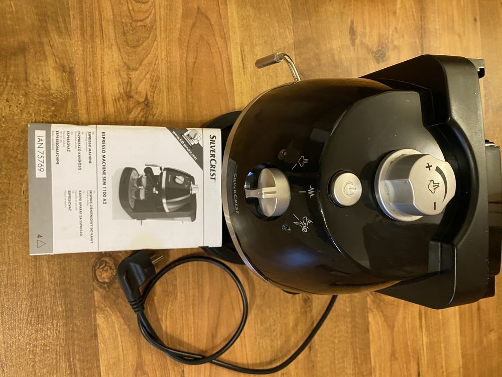 Ekspres cisnieniowy Silvercrest SEM 1100 A2 - sprawny