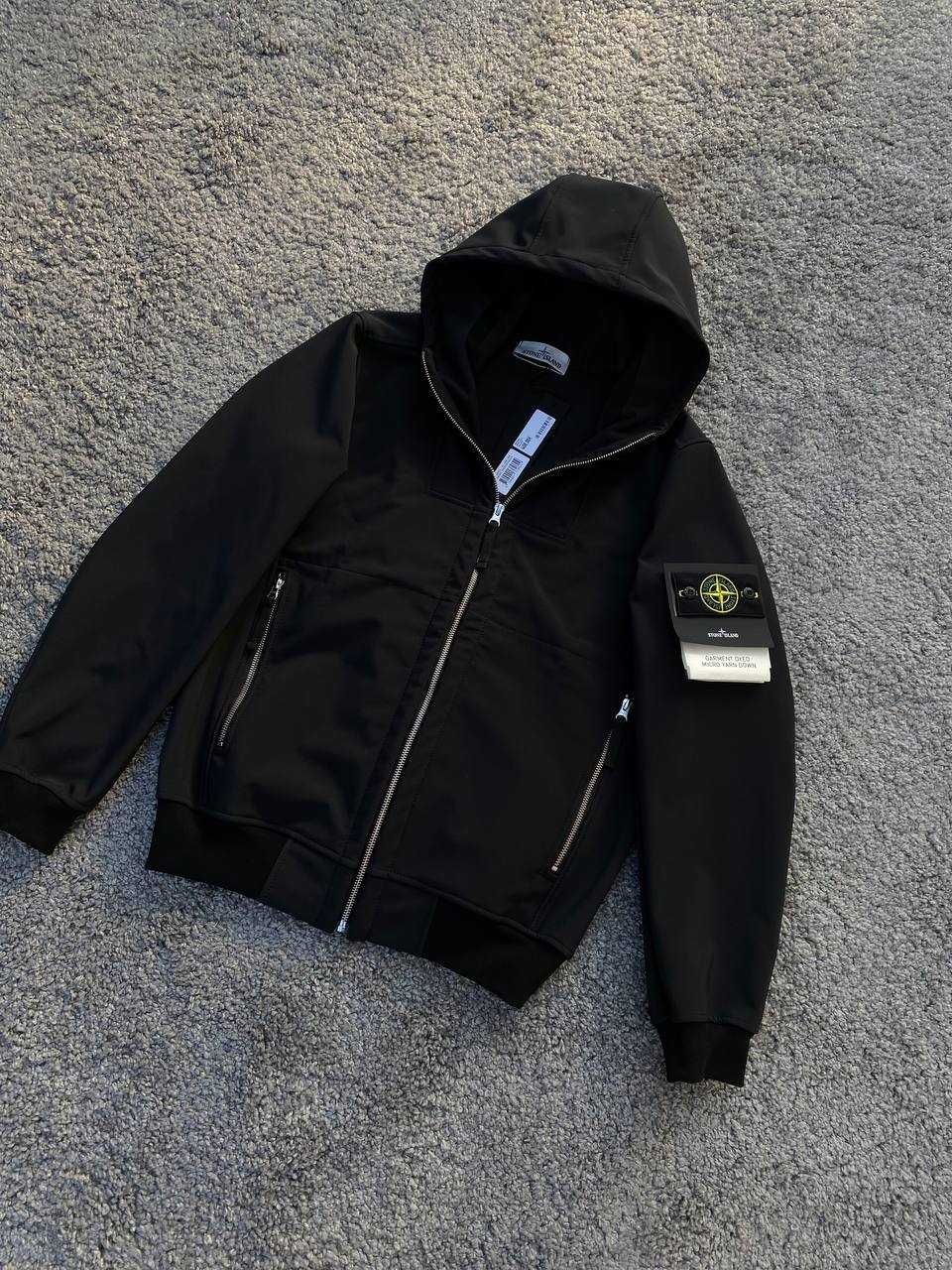 Soft Shell Stone Island | Преміальна куртка весна/осінь | Демісезонна