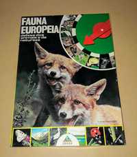 Jogo de tabuleiro didático Majora Fauna Europeia