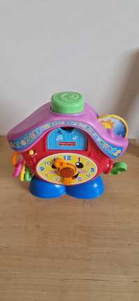 Fisher price zegar z kukułką dla dzieci