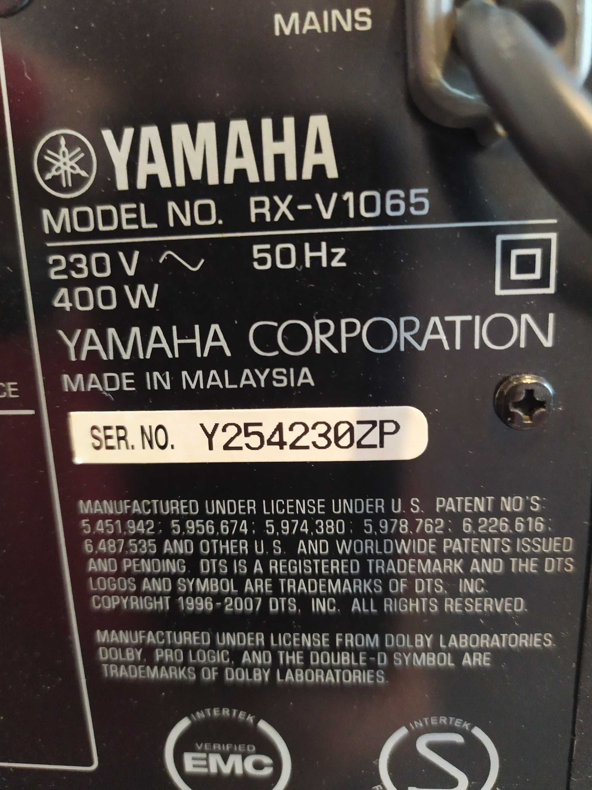Sprzedam amplituner kina domowego firmy Yamaha.