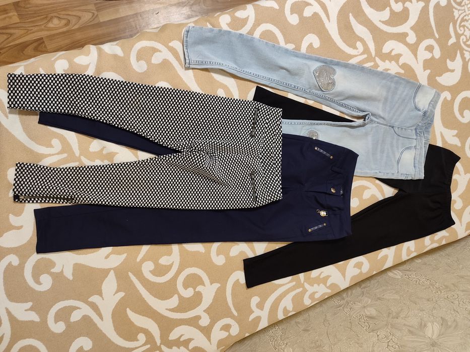 Продам шкільні штани, джинси,легінси,лосини на 6-7-8 років