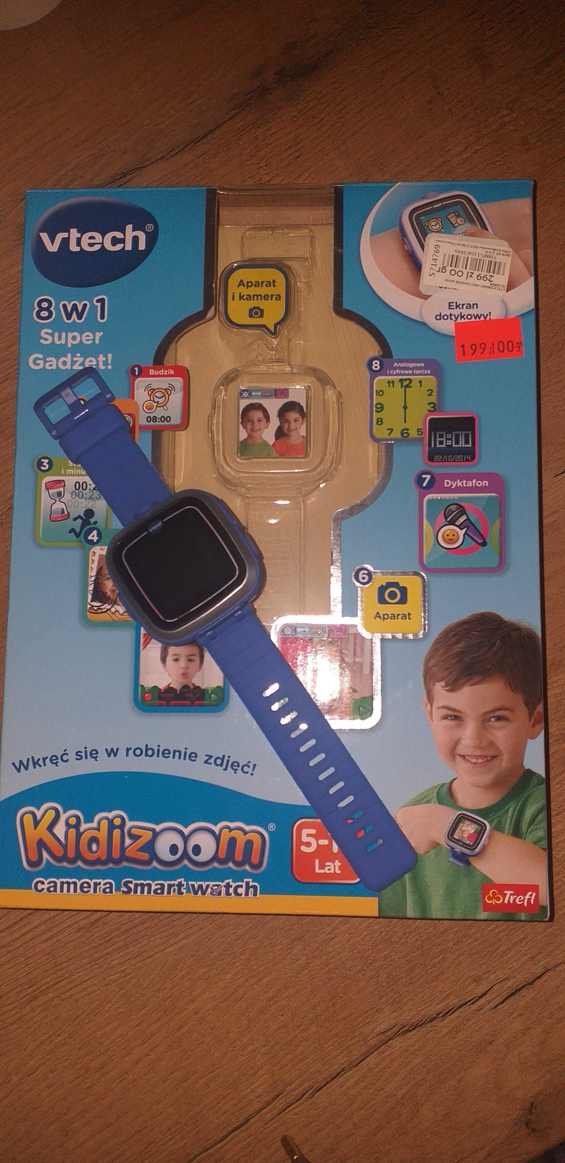 Smartwatch Vtech dla dziecka zuzyta bateria