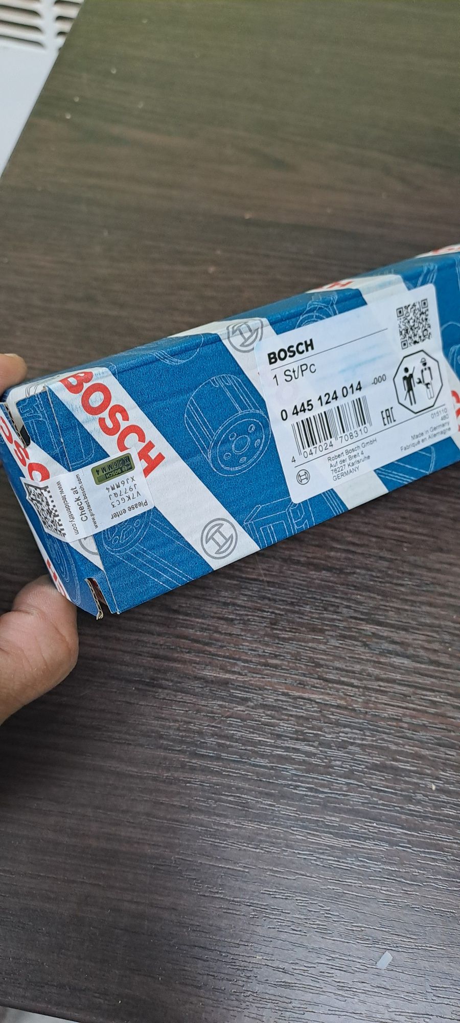 Форсунка 0445124014 (50438875, 504388750) для Case, New Holland, Fiat,