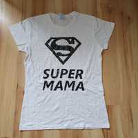 Nowa koszulka Super Mama dzień Matki T-shirt bluzka