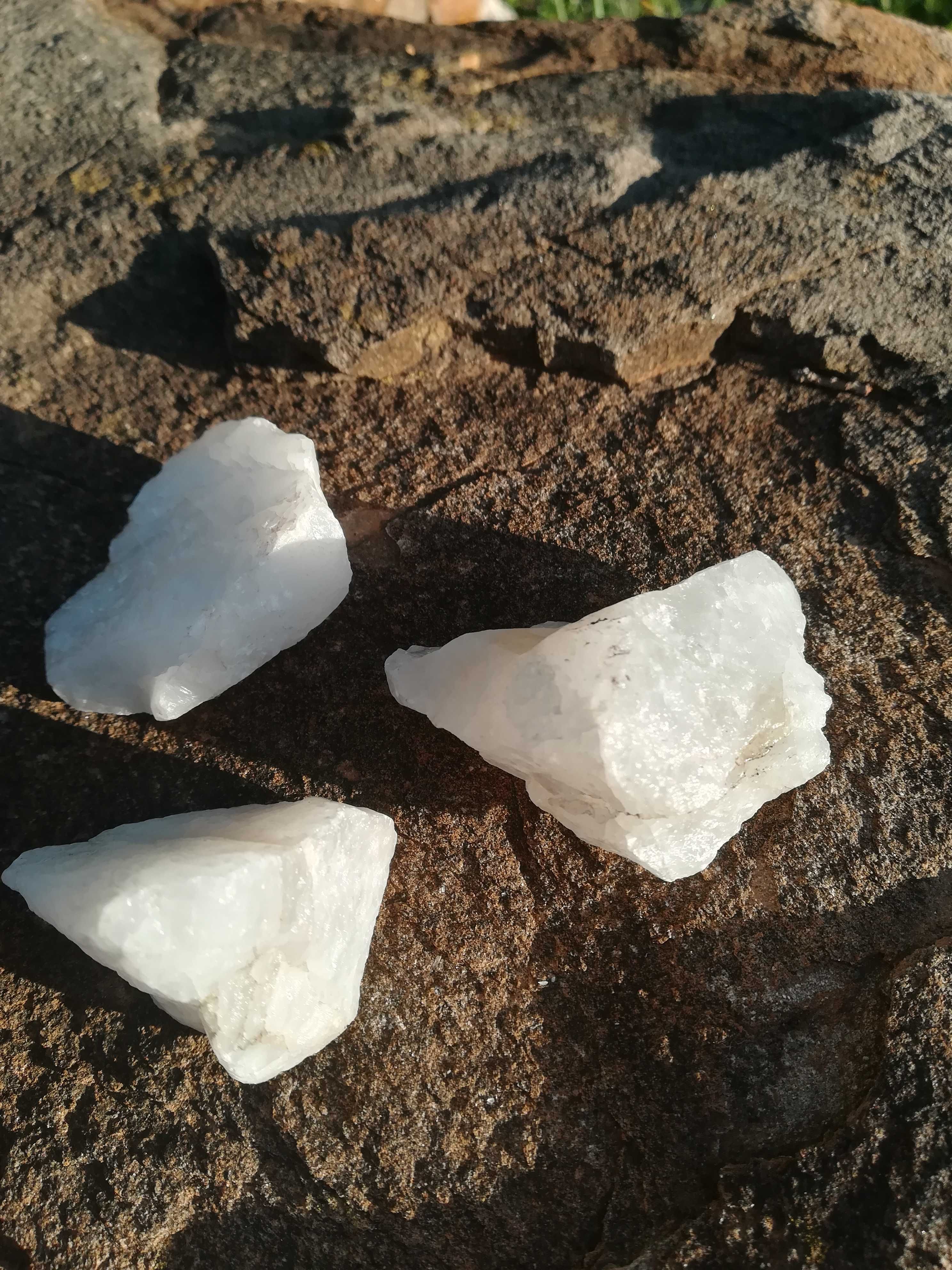 Pedras de proteção espiritual, cristais calcite branca 5€ cada