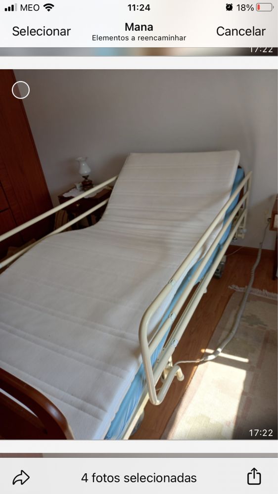 Cama articulada electrica