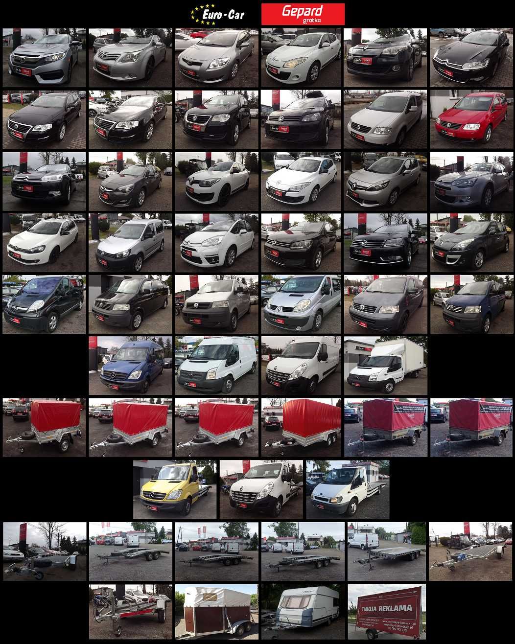 Wynajem busów samochodów osobowych przyczep lawet Wypożyczalnia aut 24