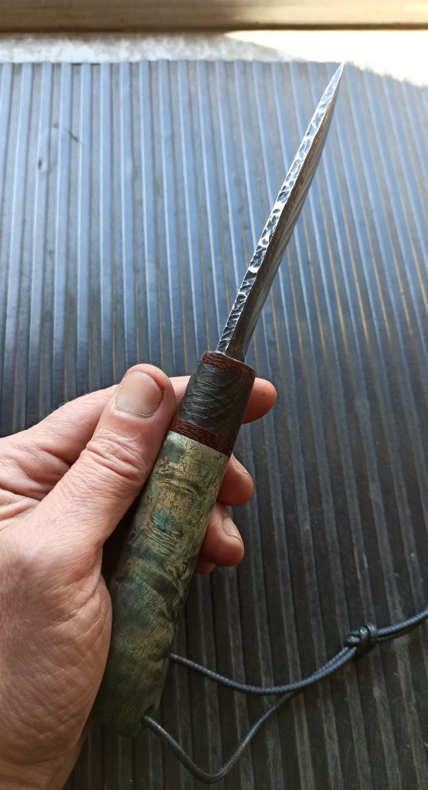 Финка,нож ручной работы, Х 12 МФ.