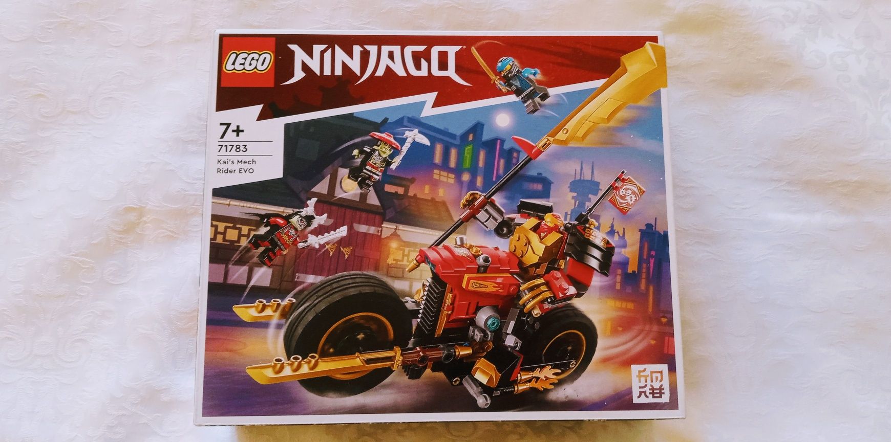 LEGO, NINJAGO, wiek 7+, wojownicy, motocykl, Mech, 71783, klocki
