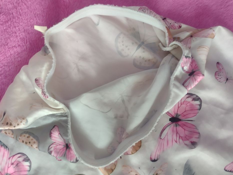 Spódnica satynowa MOTYLE roz S/36